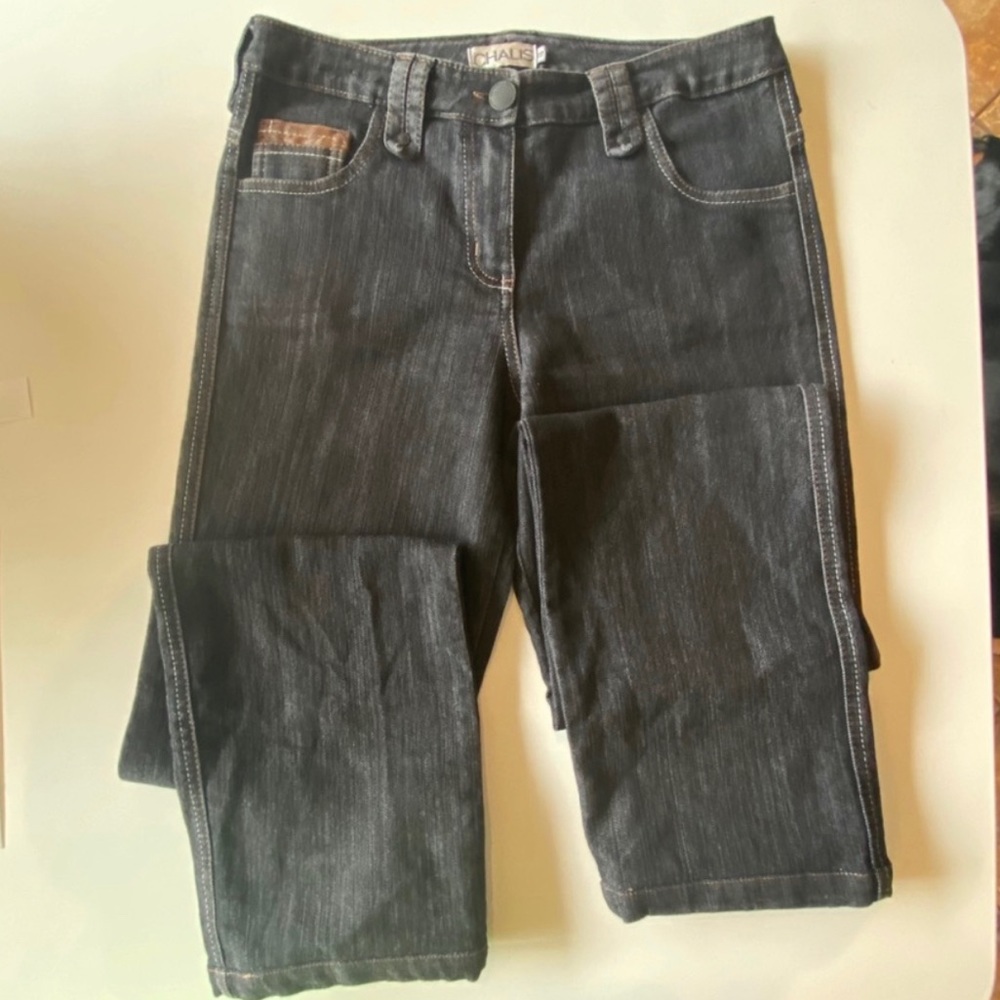 💋Chalis Straight Leg Women’s Pony Hair Jeans - Picture 5 of 8